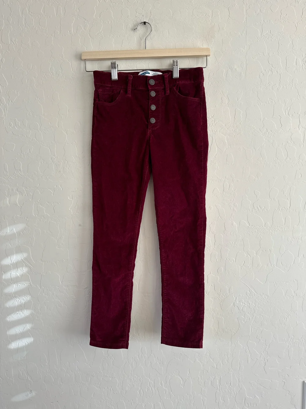 Old navy burgundy pants clearance