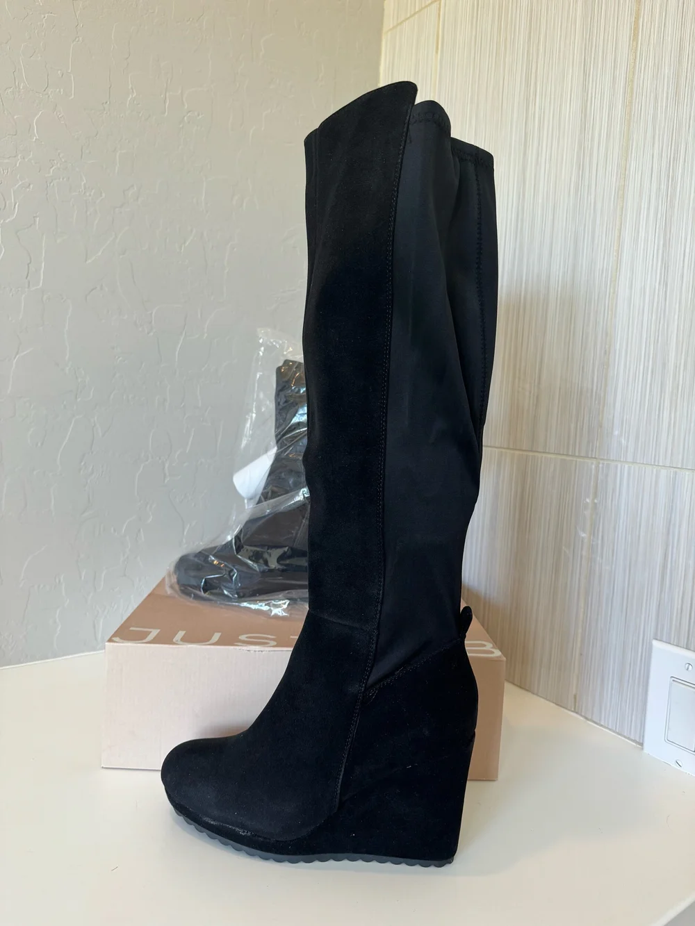 NEW Suede Thigh-High Boots — Sage Crow NEW Suede Thigh-High Boots — Sage Crow