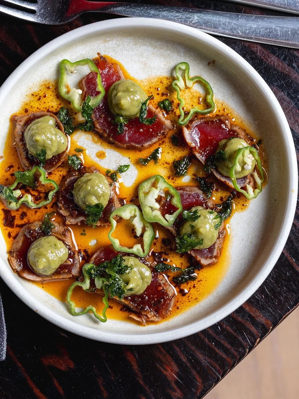 All fun and games until the last bite. Our new seared tuna Mazatl&aacute;n with spicy orange and avocado is too good to share!

#mejicosydney #m&eacute;jico #sydneyrestaurants #sydneybars #sydneyeats #surryhillsrestaurants #mexicanrestaurants