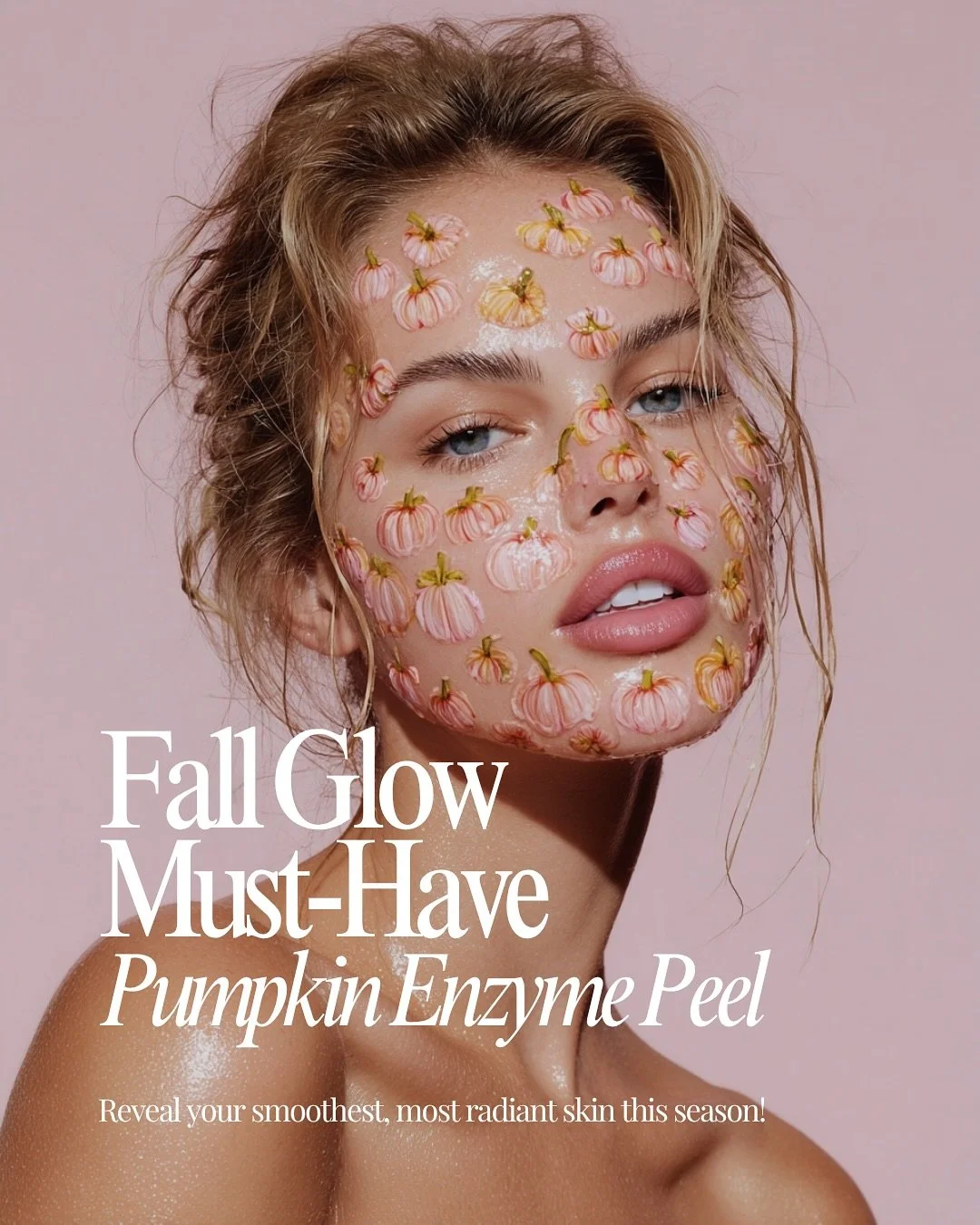 Pumpkin Enzyme Peel
Your Fall Glow Essential
Fall in love with your skin this season! 🍂 Our Pumpkin Enzyme Peel gently exfoliates, brightens, and rejuvenates for a smooth, radiant complexion. Packed with vitamins A + C, it helps even tone, minimiz
