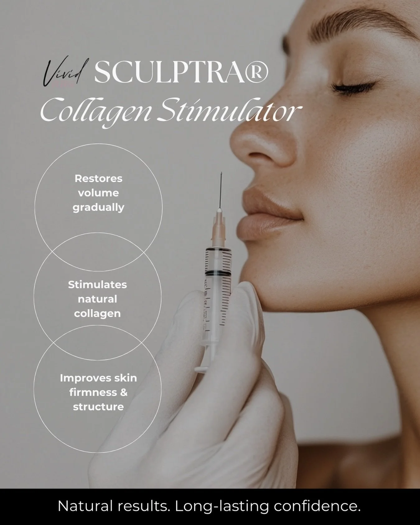 ✨ SCULPTRA&reg; &ndash; COLLAGEN STIMULATOR ✨
Natural volume. Gradual results. Long-lasting confidence.

Looking for subtle, natural-looking volume that improves over time?
Sculptra&reg; works differently than traditional fillers&mdash;by stimulating