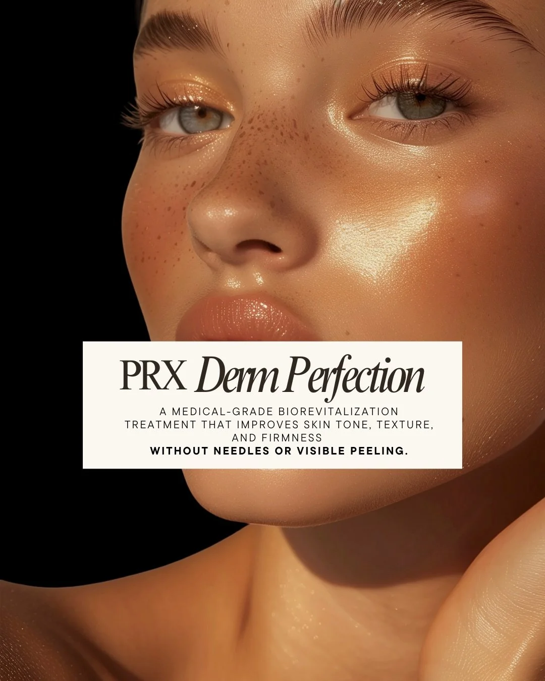✨ PRX Derm Perfection ✨
The glow your skin has been waiting for&mdash;without needles or peeling.

PRX Derm Perfection is a medical-grade biorevitalization treatment designed to deeply stimulate collagen while improving skin tone, texture, and firmne