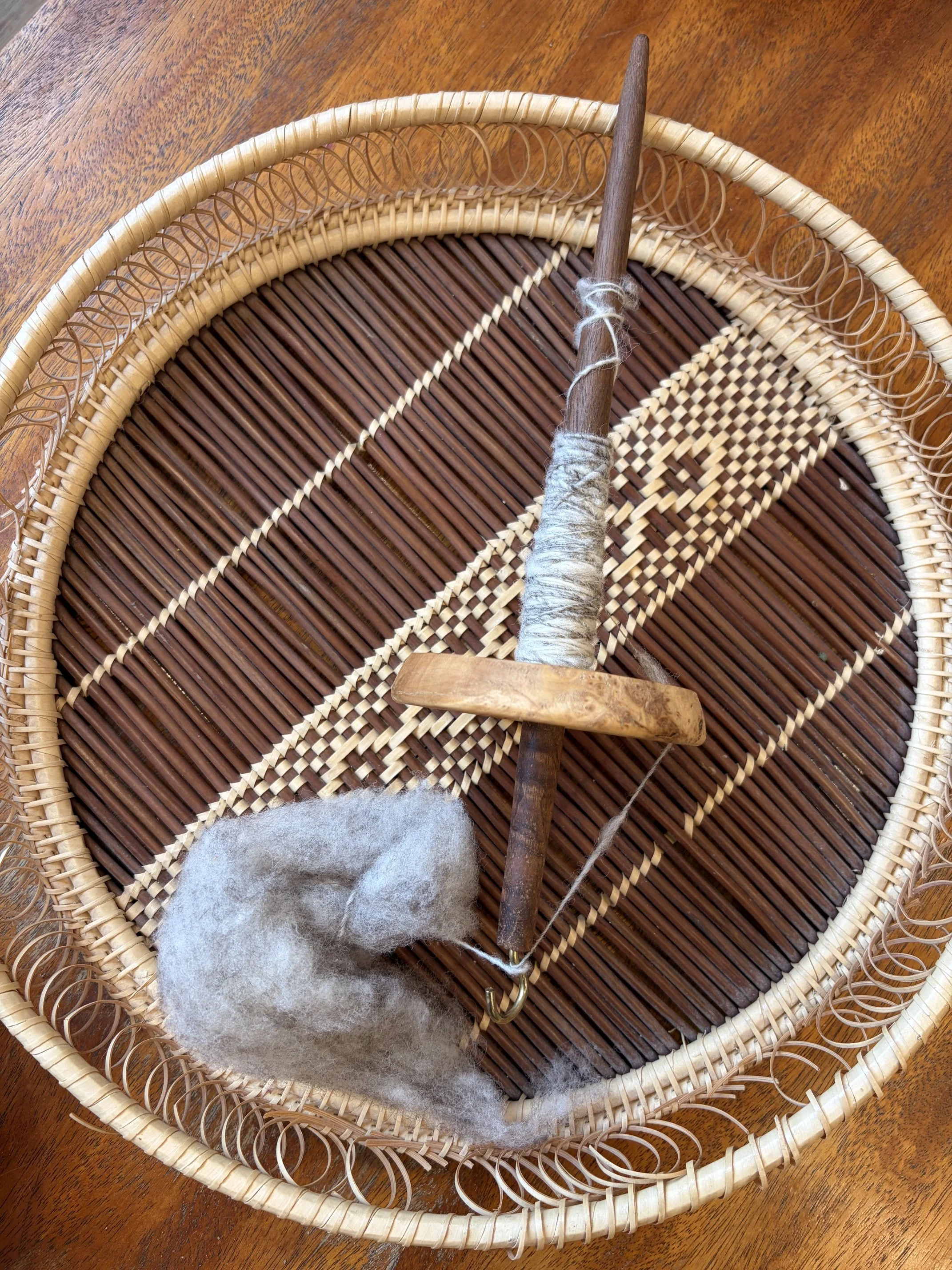 Intro to Drop Spindle Spinning - October