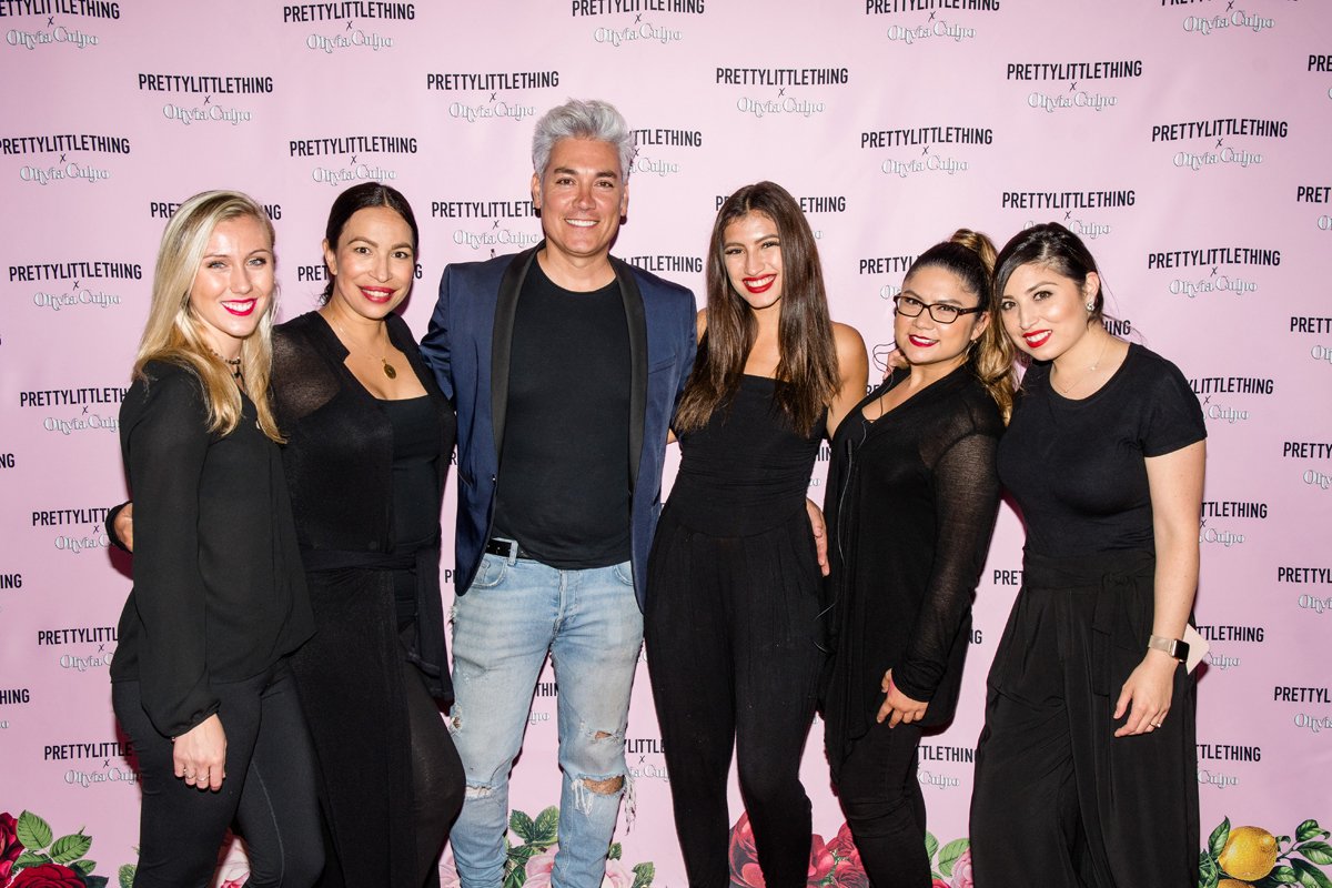 PrettyLittleThing PLT X Olivia Culpo Collection  Celebrity Launch Party Loriann and Herick with team.jpg