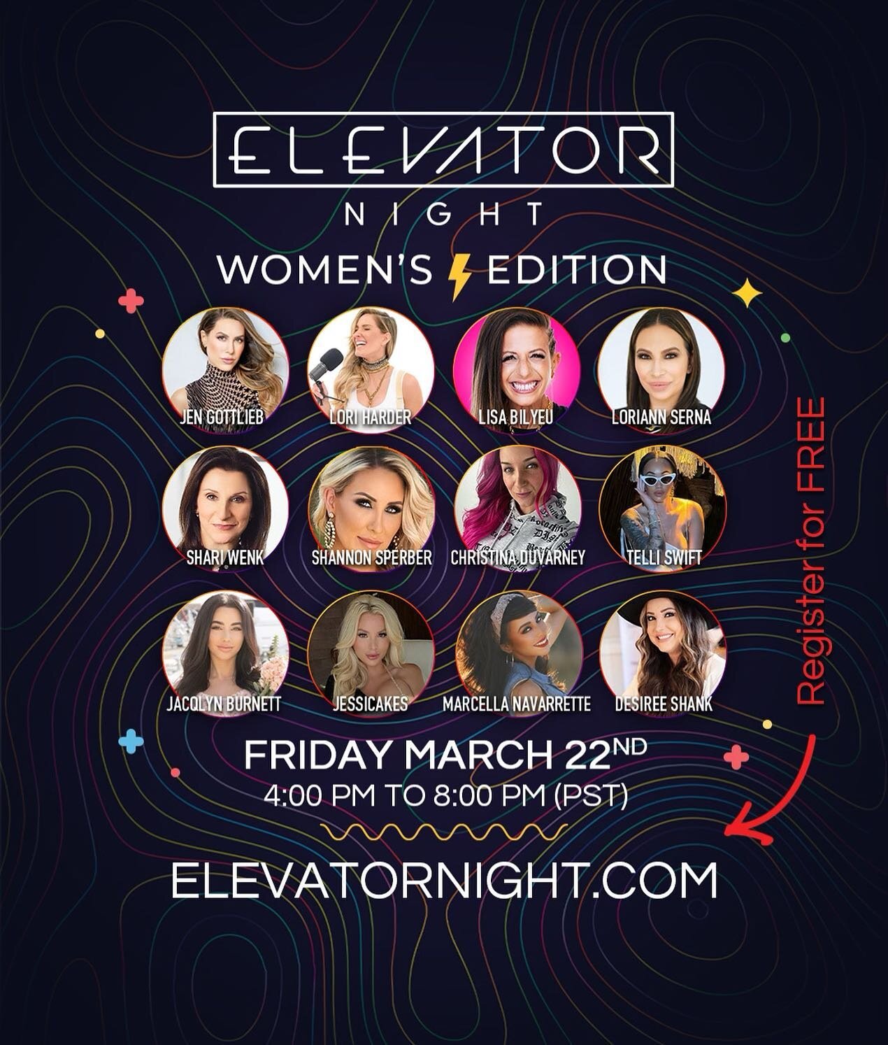 Tomorrow night is the Women&rsquo;s Edition of @elevatornights and I&rsquo;m speaking on a panel with so many badasses at the Los Angeles Convention Center. Will you join us? Moderated by @danfleyshman, you don&rsquo;t want to miss this. Click the li