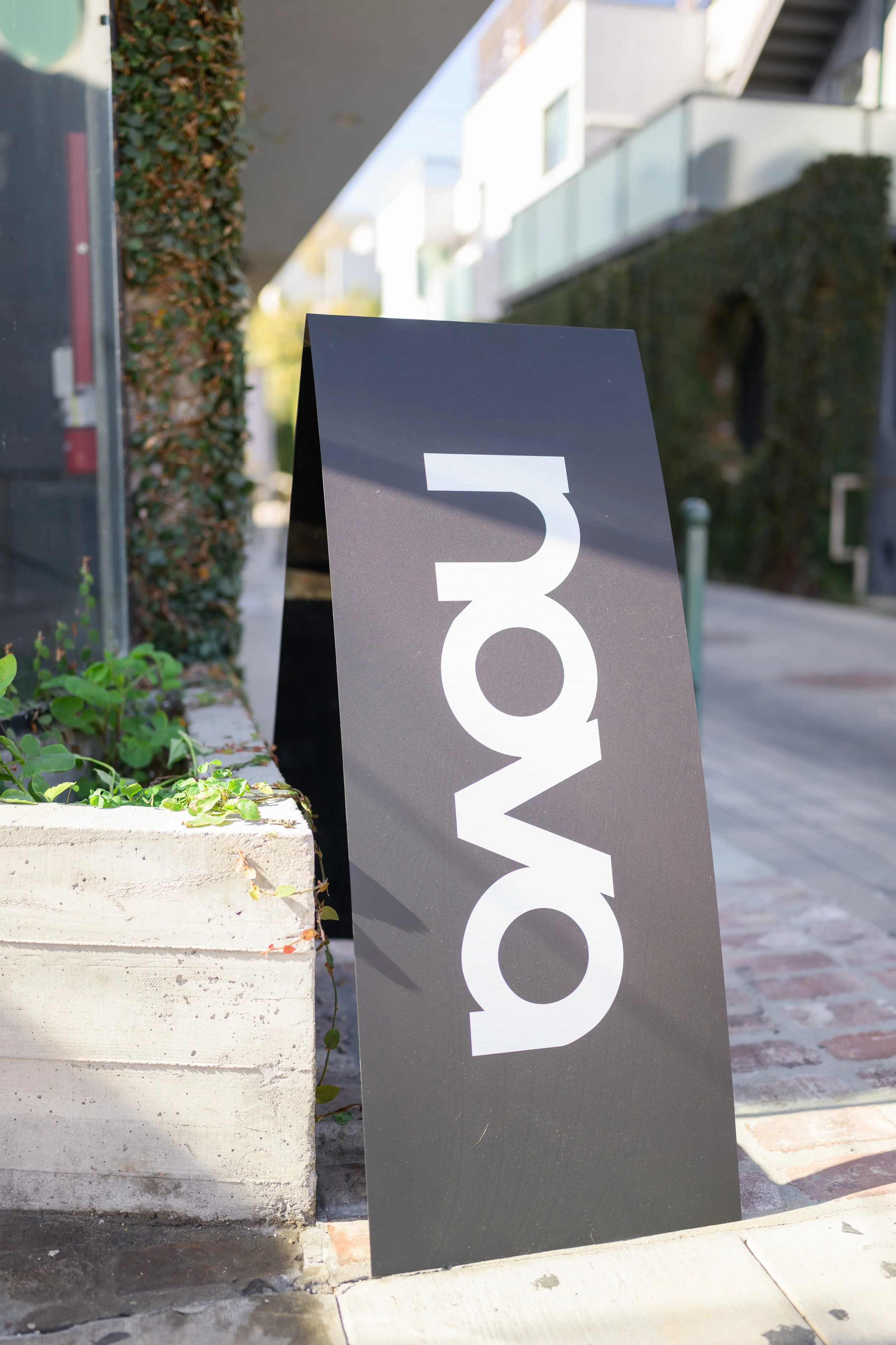 custom parking cones and outdoor signage crafted by The Wife of the Party