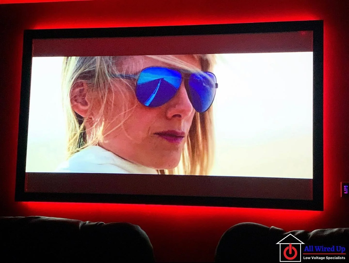 Tried to come up with a good theater joke, but they all seemed so staged! 🤣 But seriously, why go to the movies when you can create your own theater at home? All Wired Up can help design your at home theater from the ground up! It&rsquo;s the accent