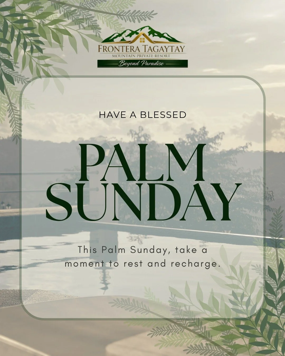 May this Palm Sunday fill your heart with peace, hope, and renewed faith. 🙏🏻
Reserve your spot now and make this Palm Sunday extra meaningful!

#PalmSunday #HolyWeek #Faith #Blessed