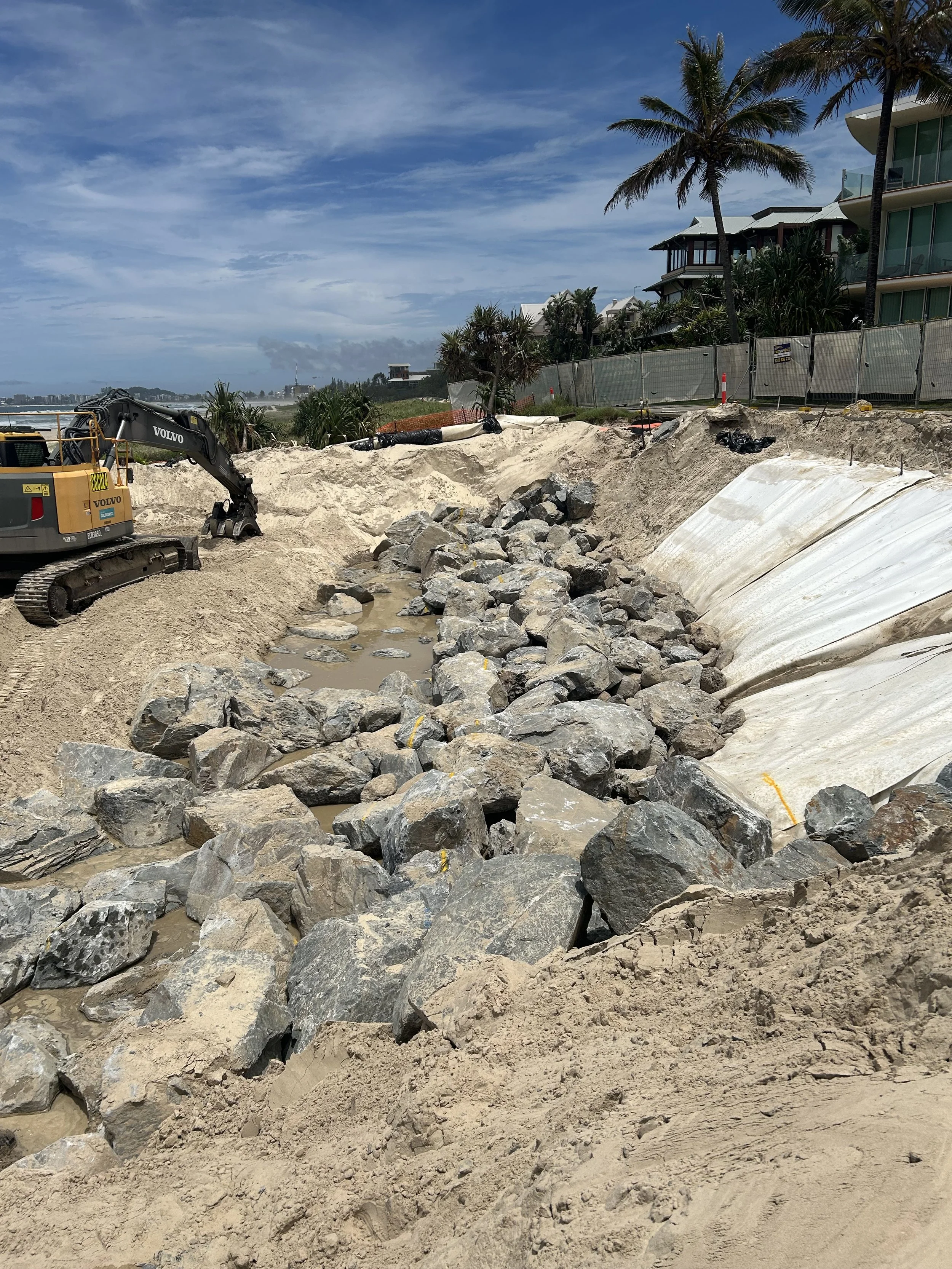 City of Gold Coast Seawall Upgrades