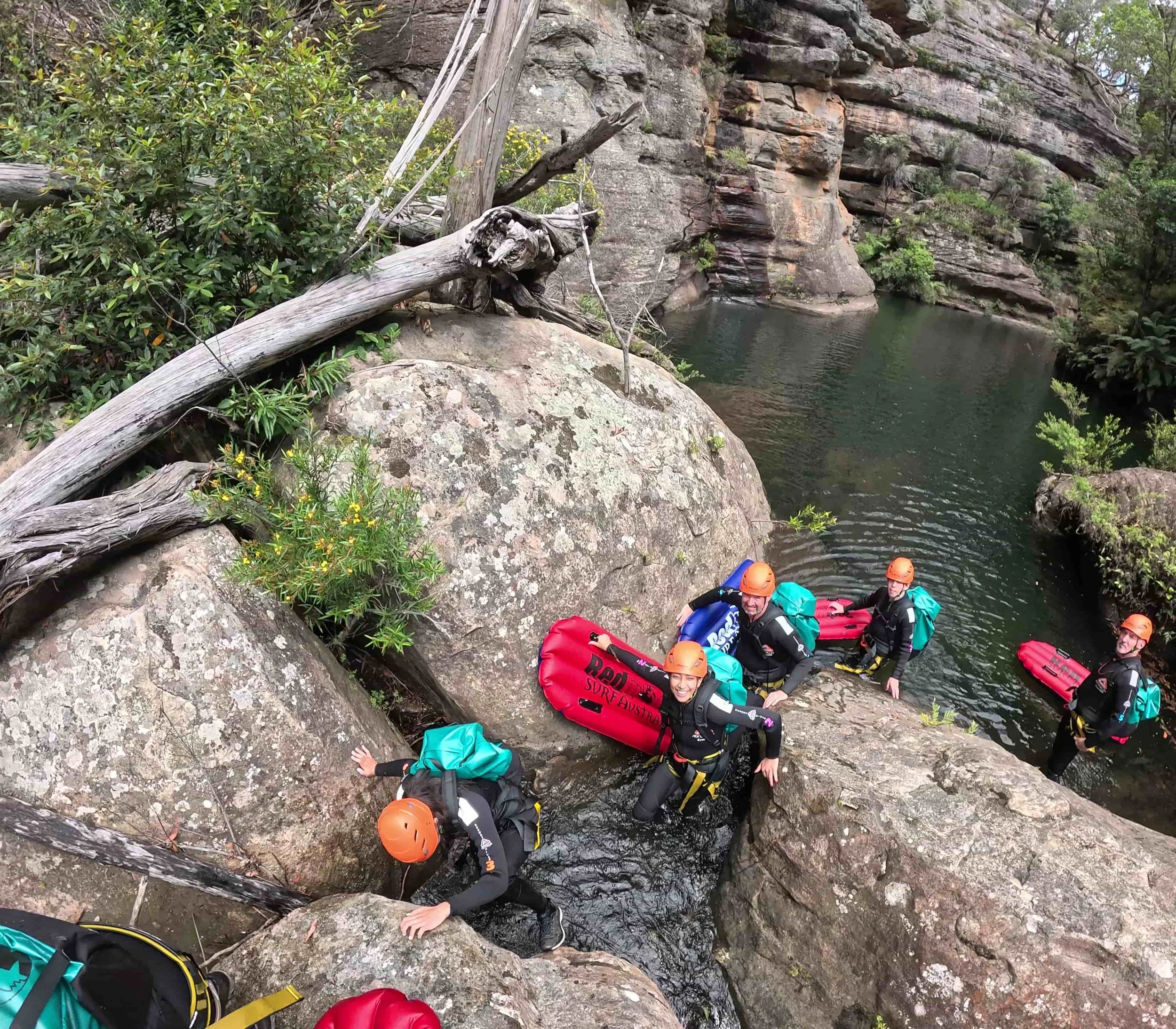 Wollangambe 1 rock scramble.jpg