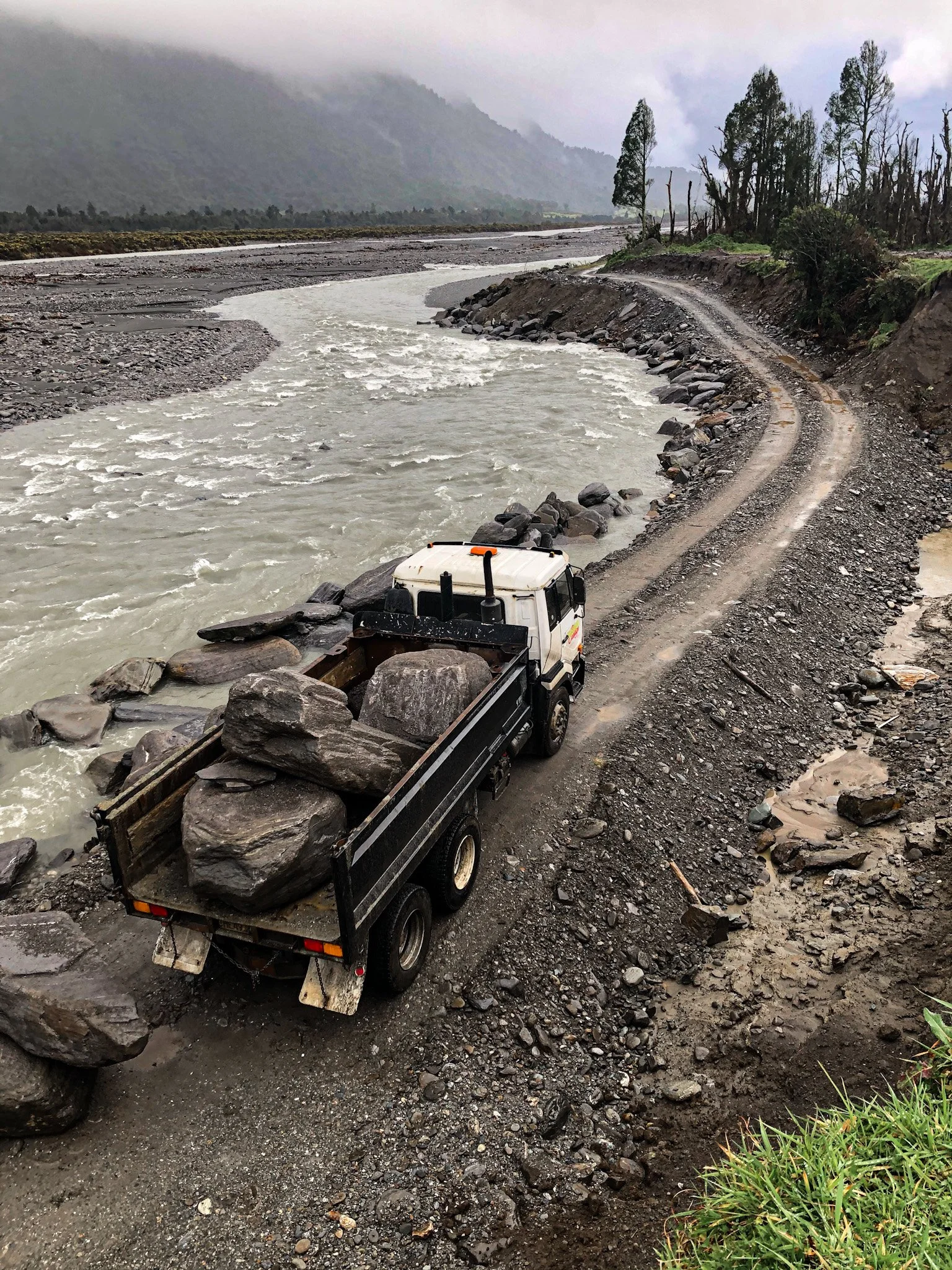 Carting Rock for New stockbank.jpg