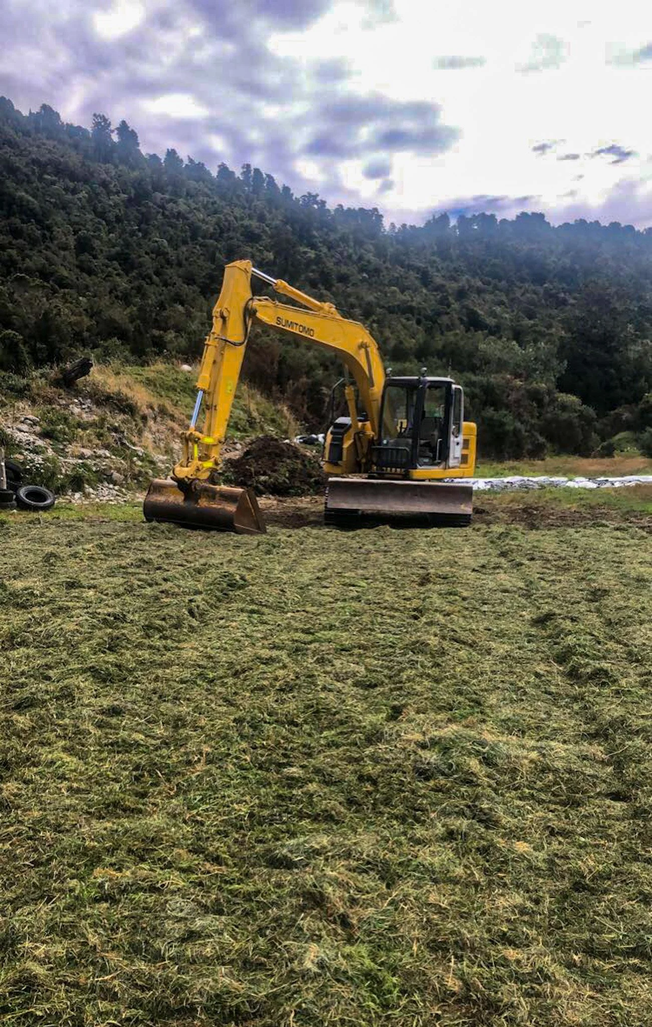 Rolling Silage Stack.JPG