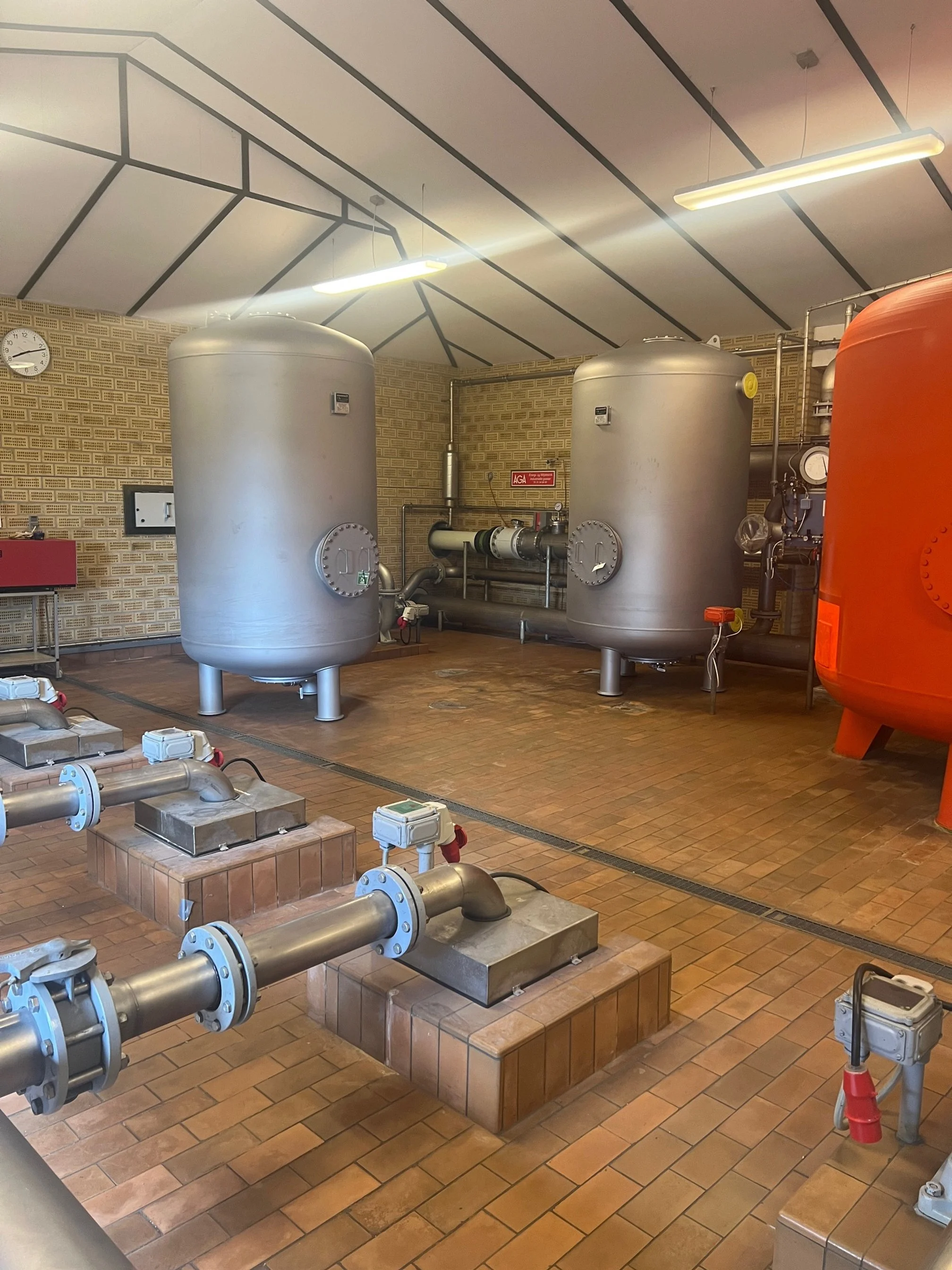 Nye filtre på vandværket