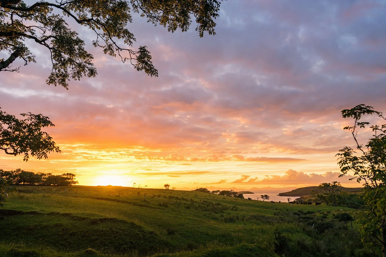 Beatiful sunset -Scotland