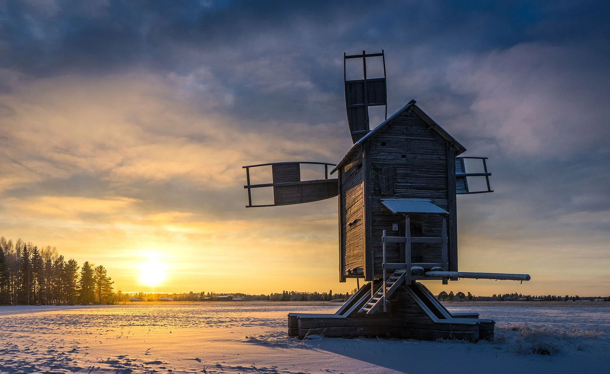 An old mill -Lumijoki, Finland