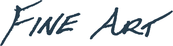 Image with the words "FINE ART" written in script font.