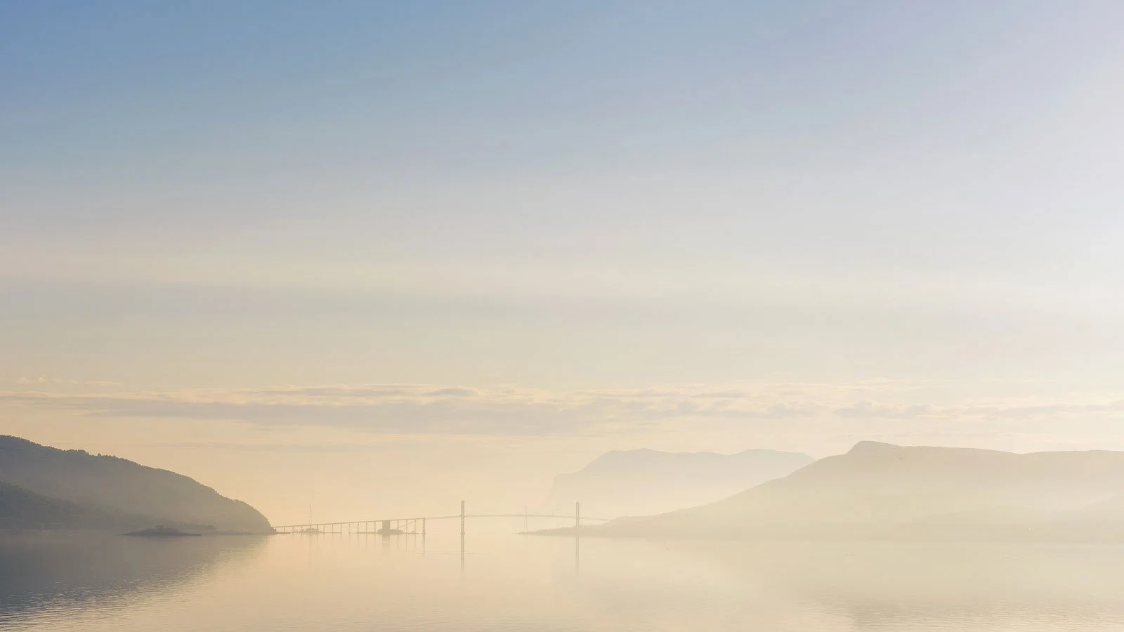 Hazy bridge -Norway