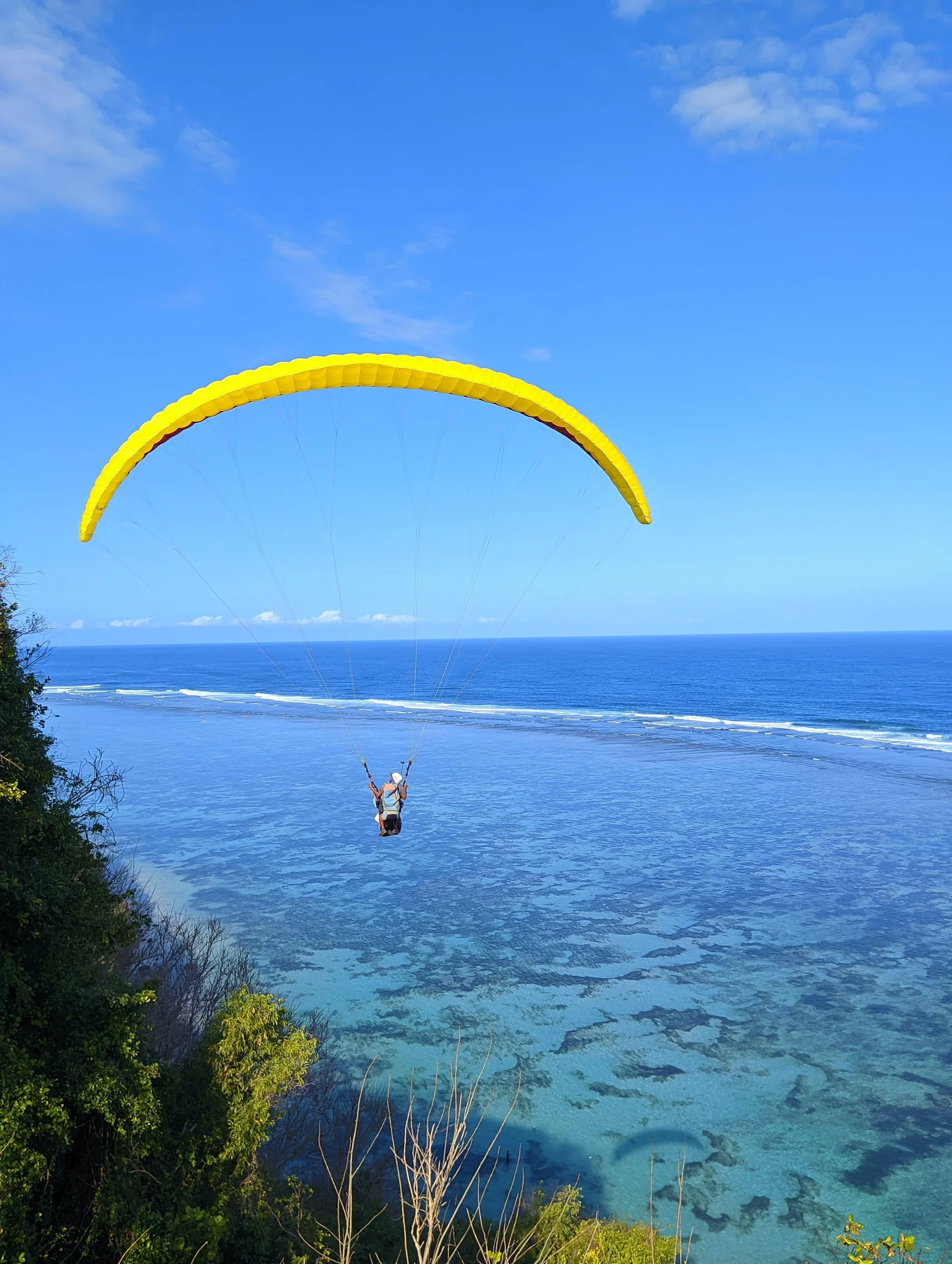 Paragliding in Bali