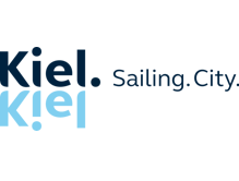 Logo mit Text 'Kiel. Sailing City.'