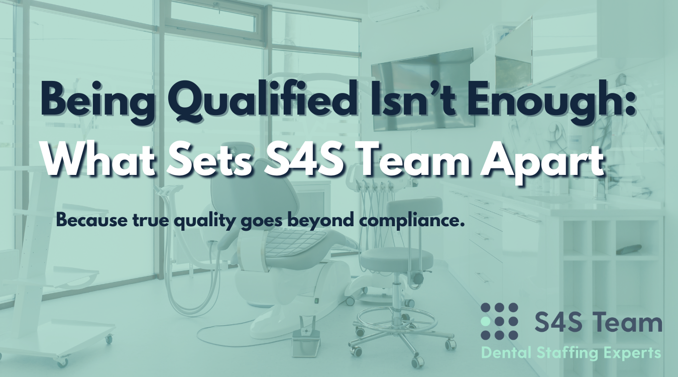 Being Qualified Isn’t Enough: What Sets S4S Team Apart