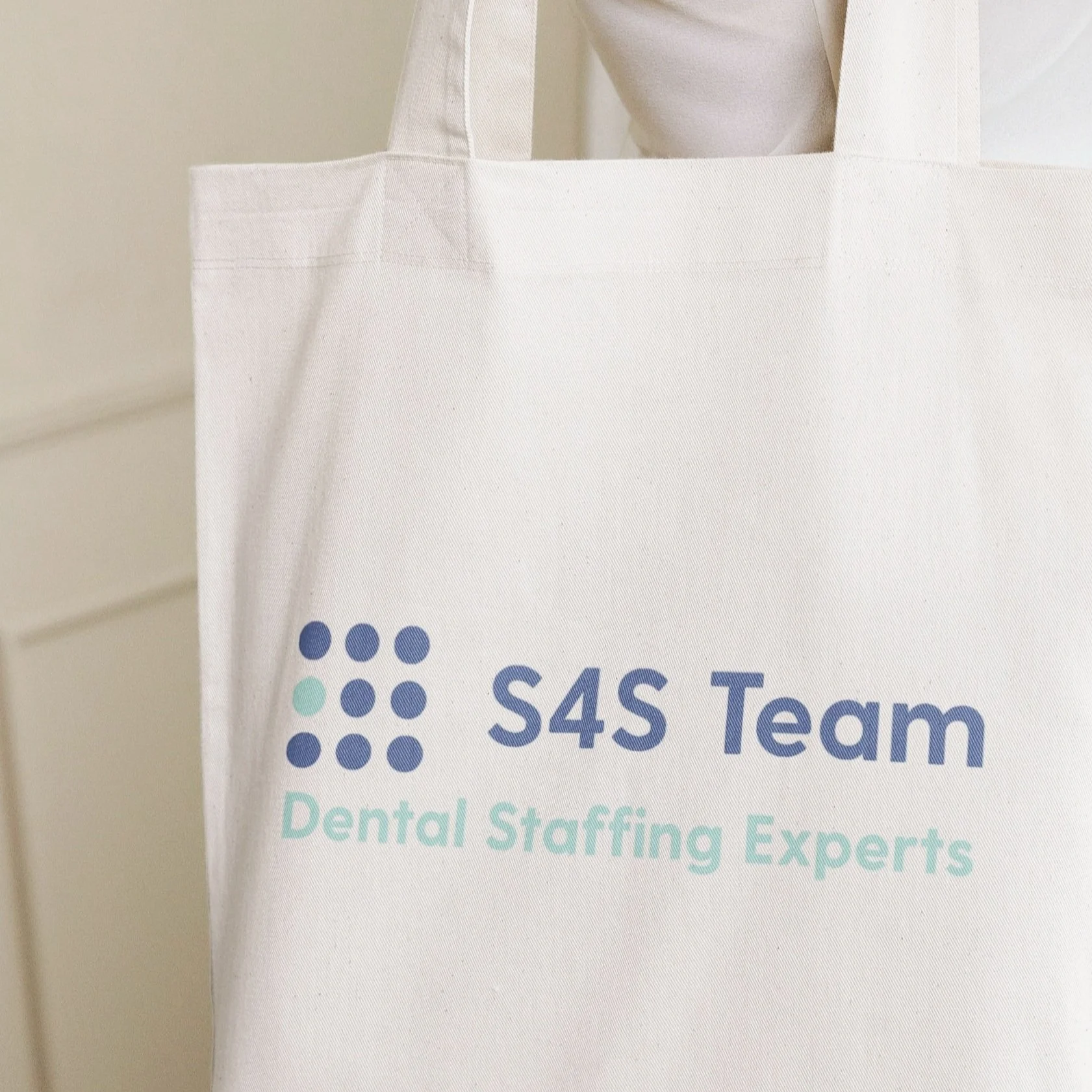S4S Team Logo Cotton Tote Bag