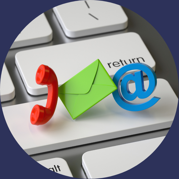 Phone and email options for booking locum dental cover