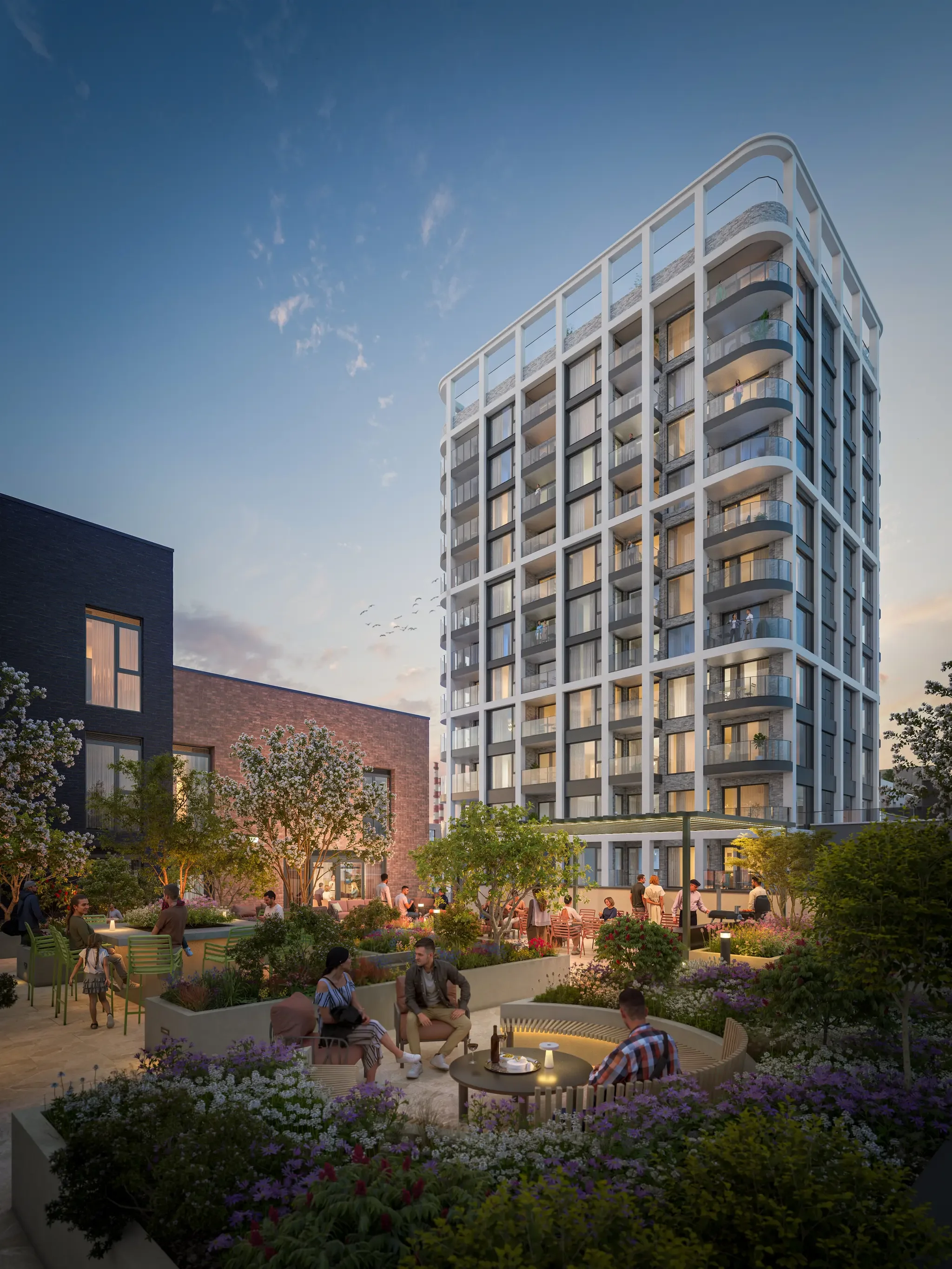 Lime House - Glass Bottle