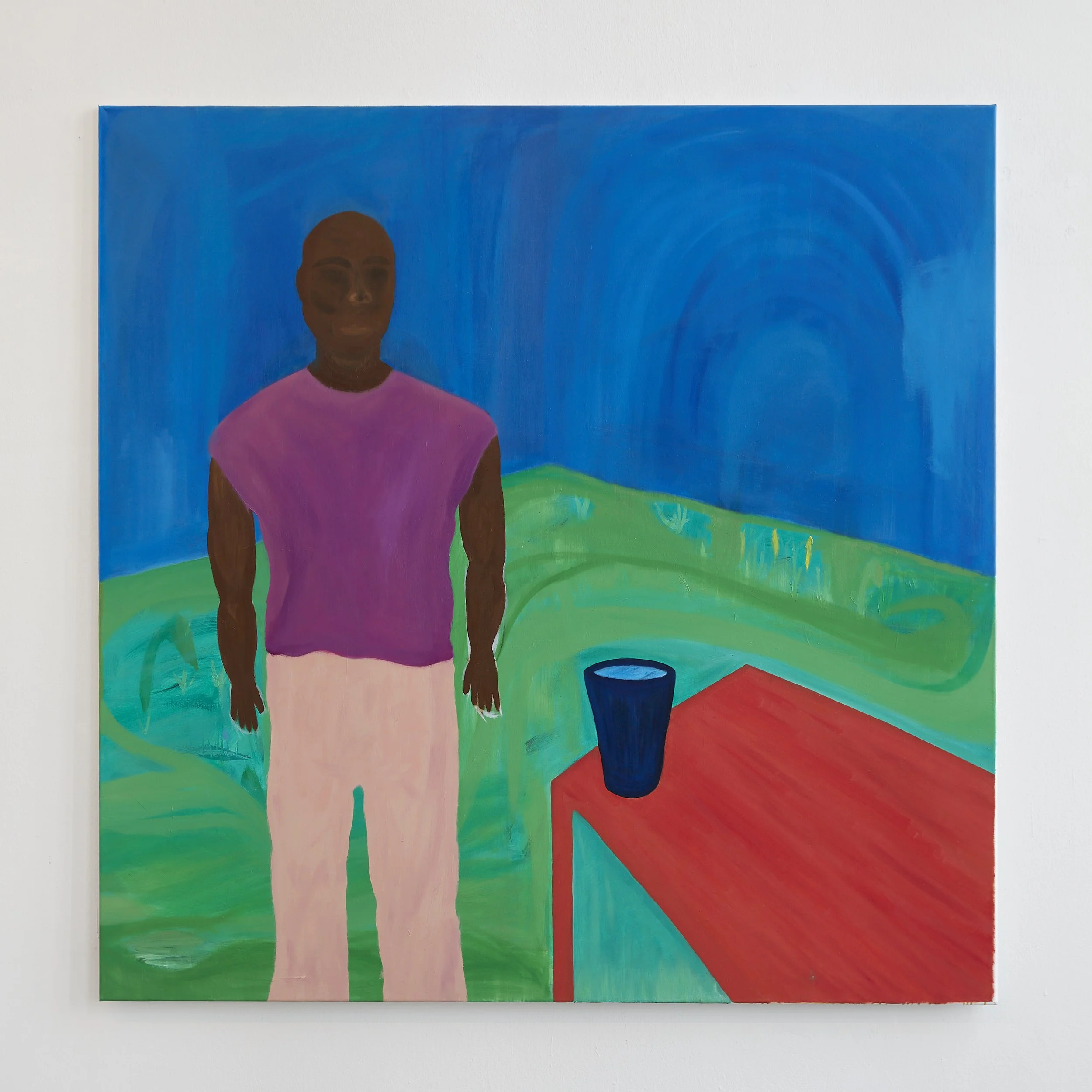 Artista, 2023, 150x150cm, Öl auf Leinwand
/ Foto: Paul Schöpfer