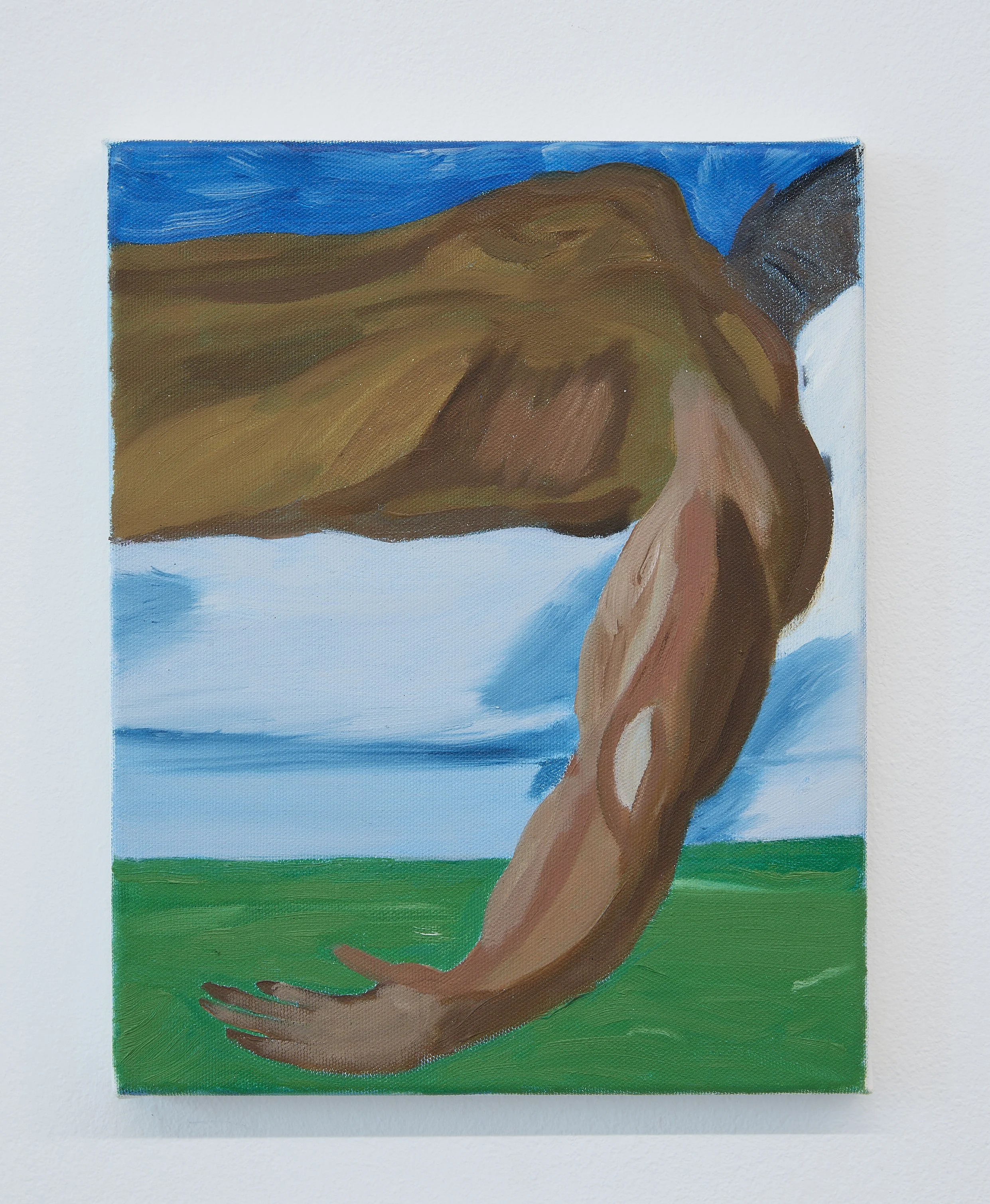 Archive, 2023, 30x24cm, Öl auf Leinwand
/ Foto: Paul Schöpfer