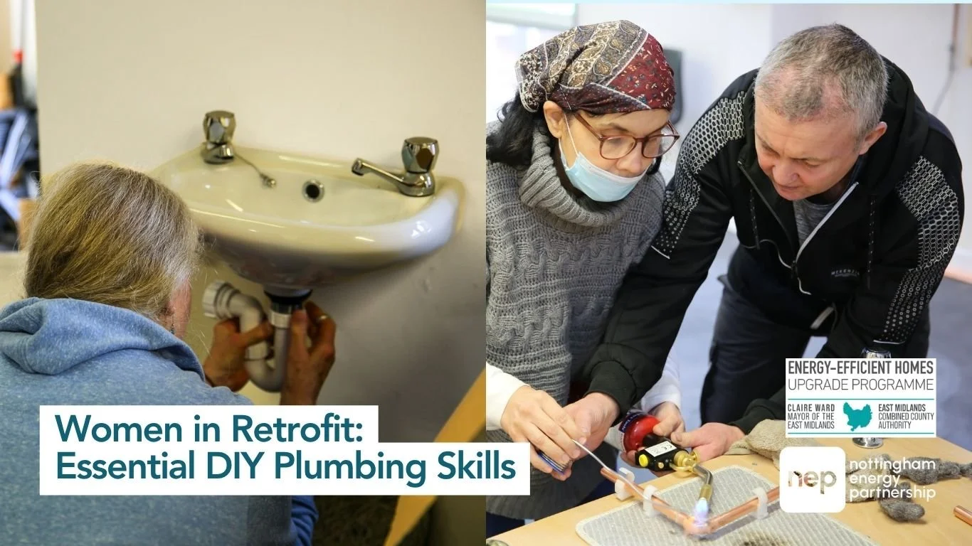 Women in Retrofit: Essential DIY Plumbing Skills Workshop