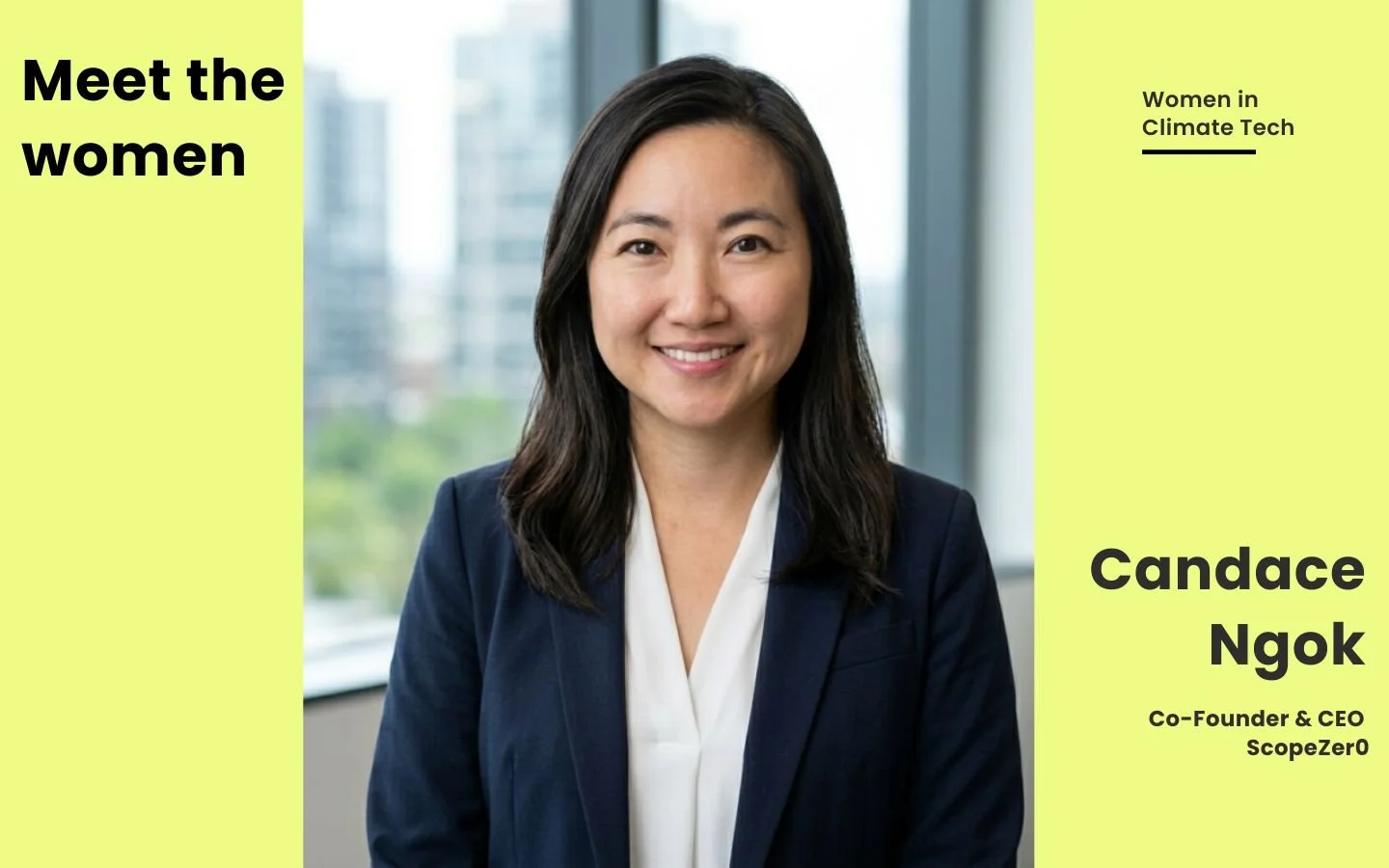 women in climate tech community