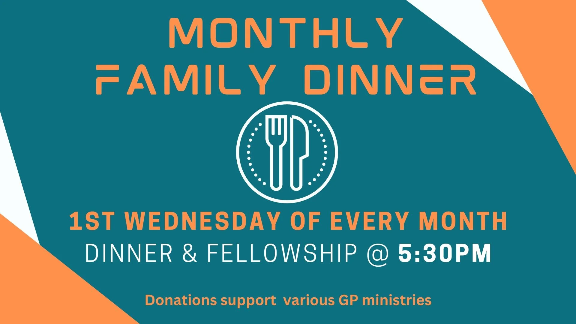 Wednesday Family Dinner