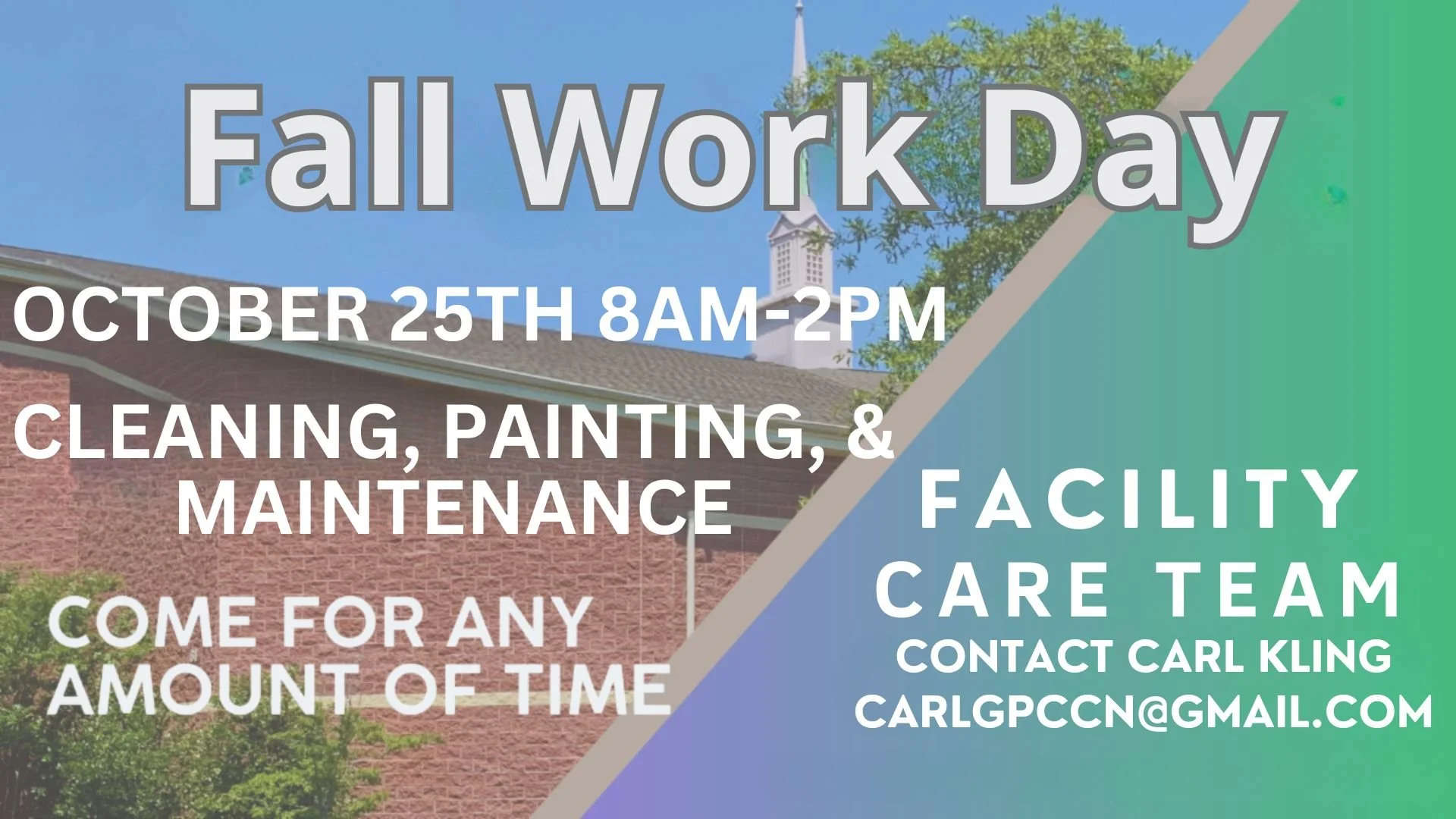 Fall Work Day