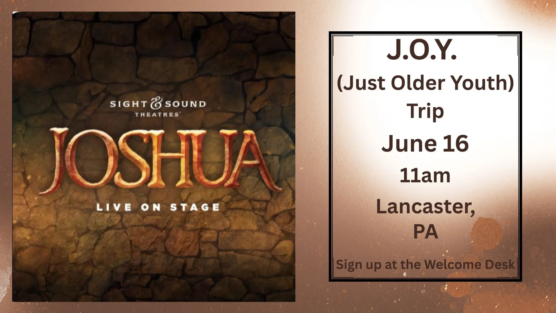 JOSHUA Sight & Sound