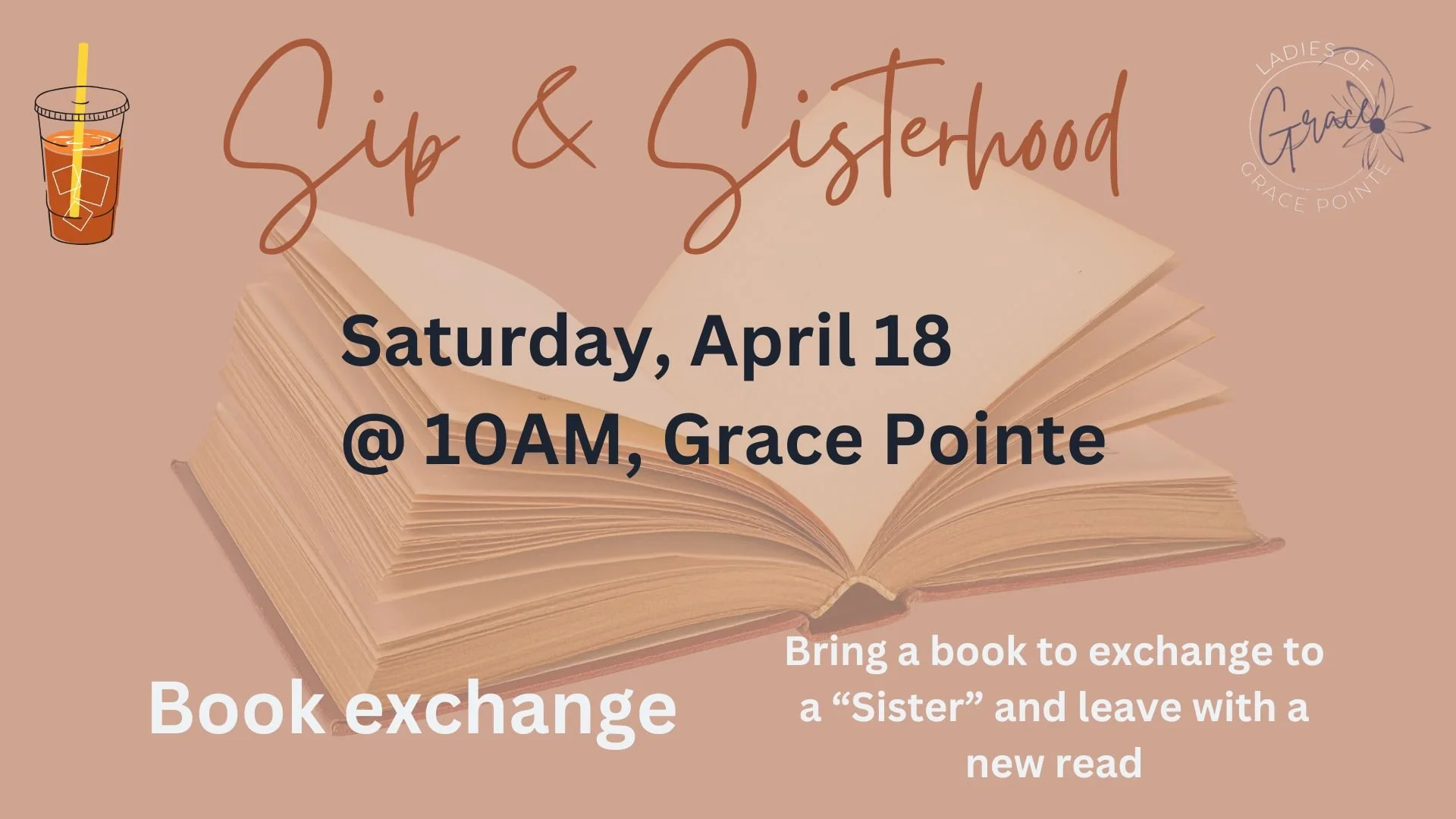 Sip &amp; Sisterhood Book Exchange