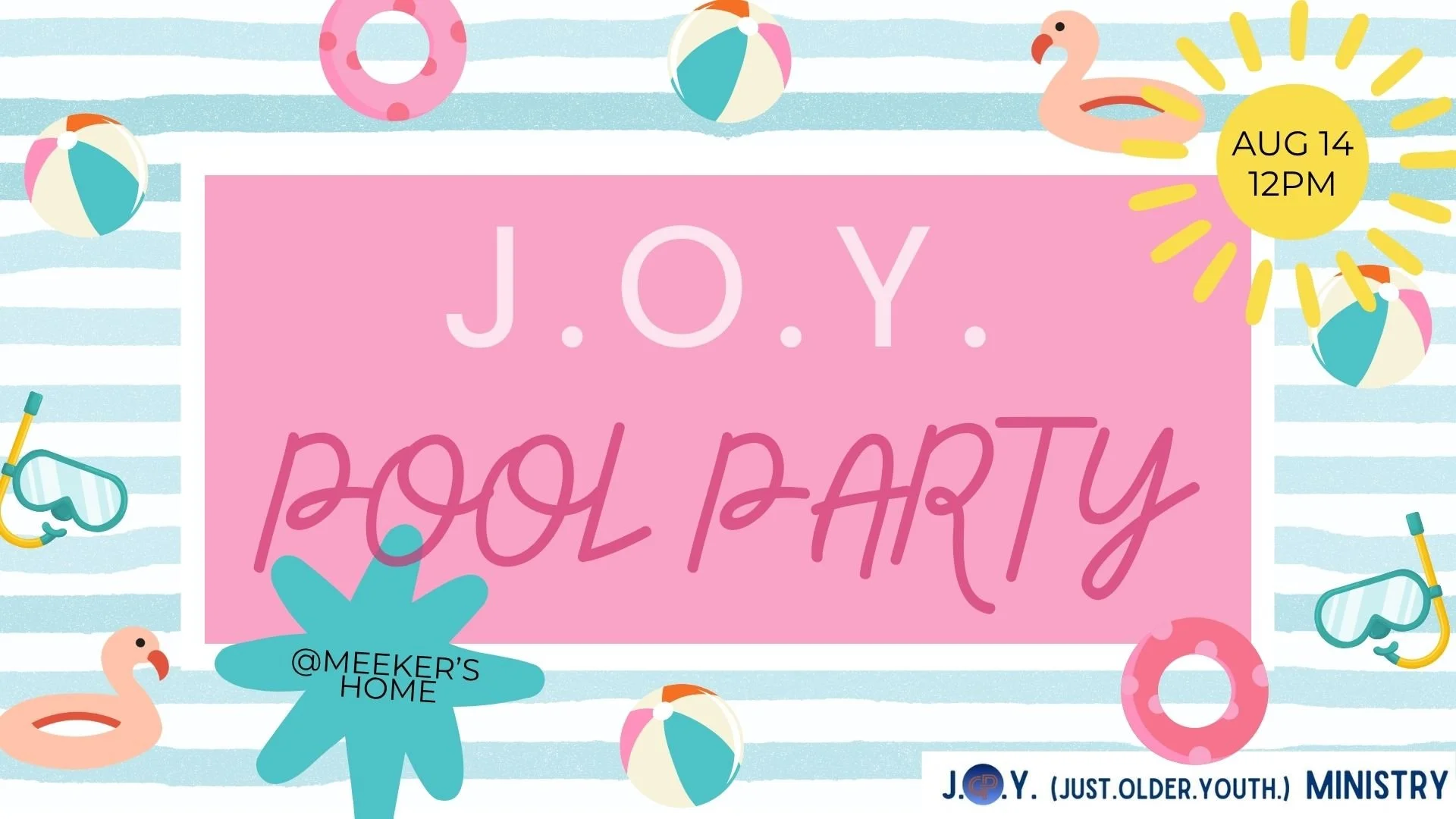 J.O.Y. Pool Party