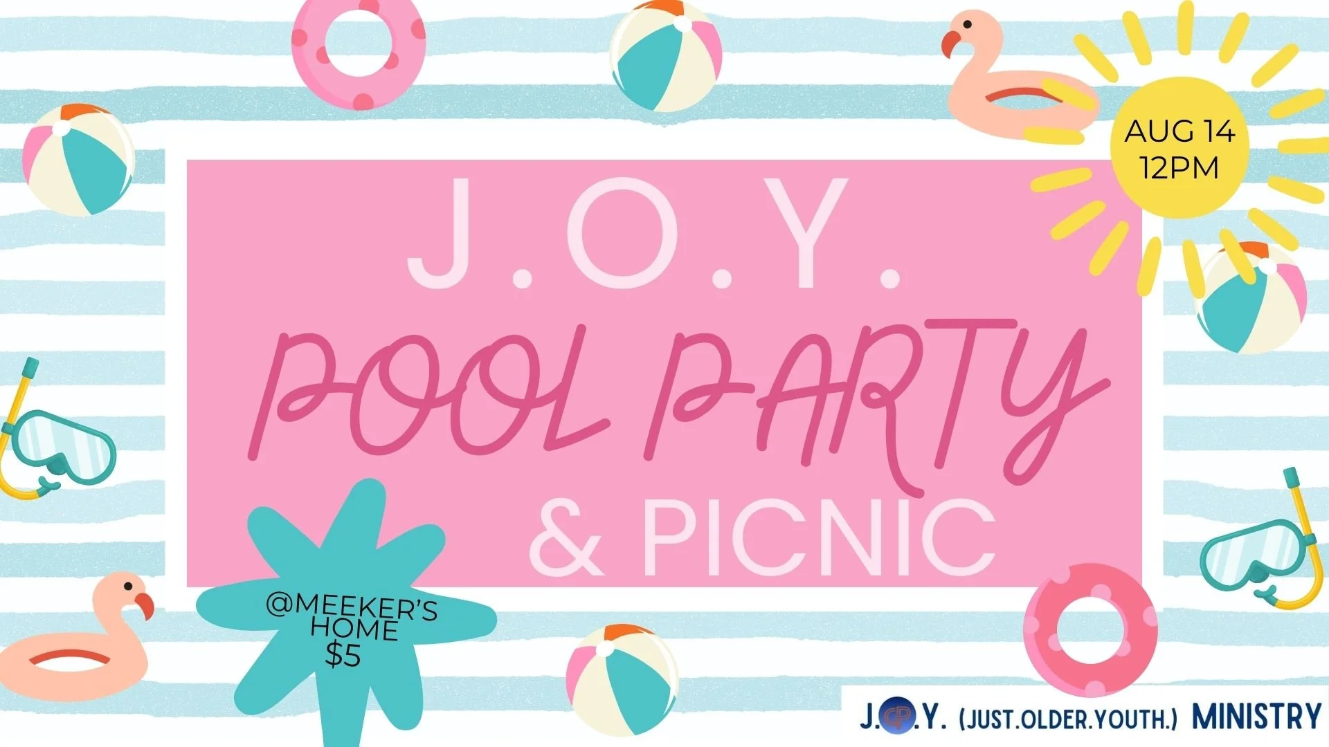 J.O.Y. Pool Party