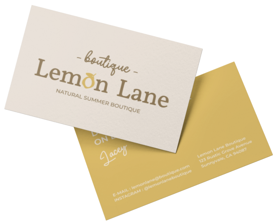 Business Card Design - Branding and Graphic Design