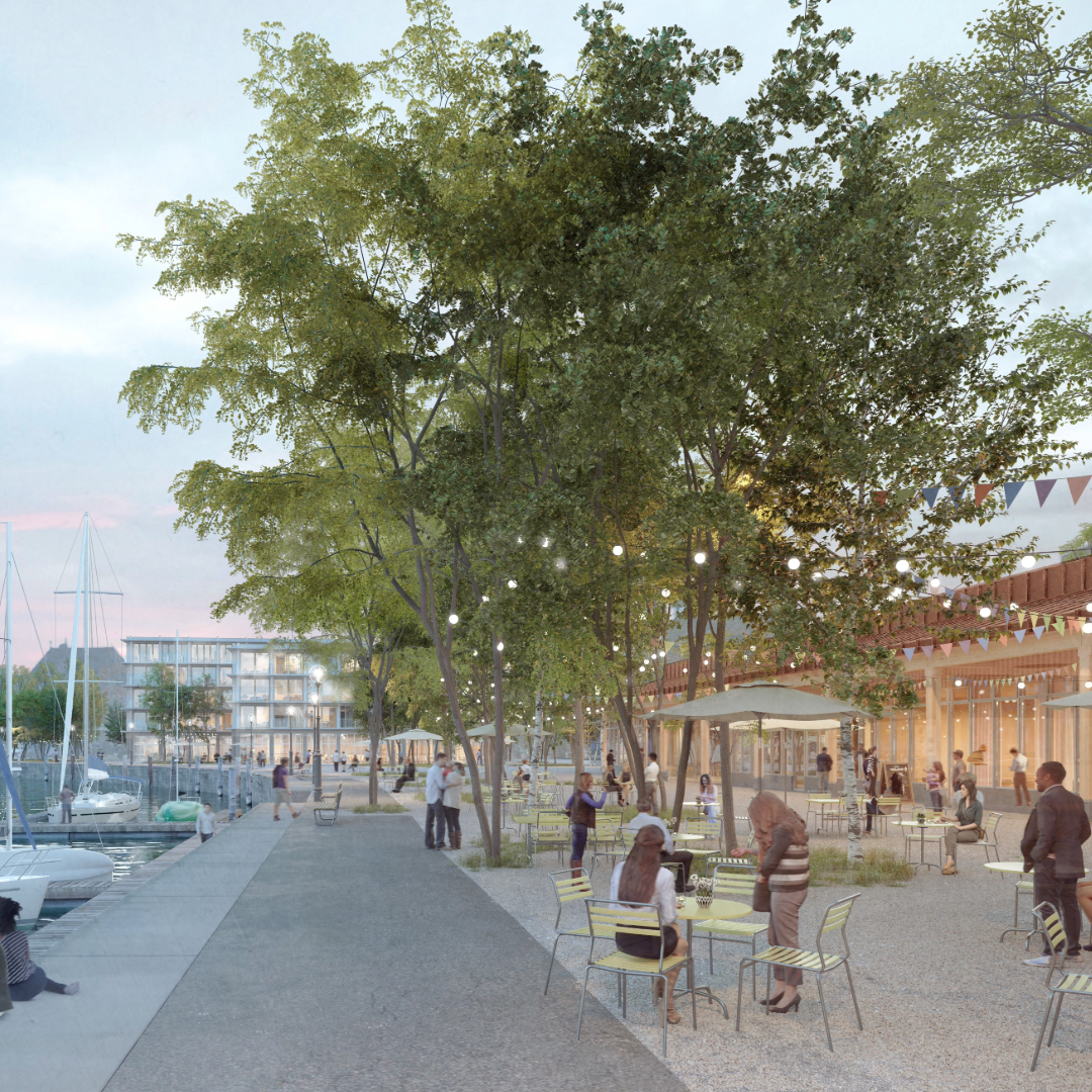 Ja zur Hafenpromenade Romanshorn