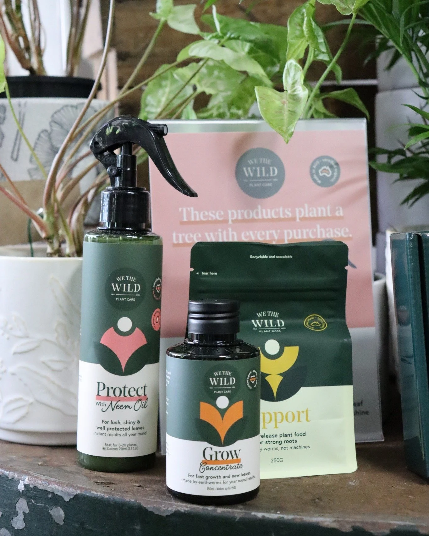 🌿 Supplier Sunday Spotlight: We The Wild 🌿

We have beautiful new products in store from @wethewildofficial!!

We The Wild products are made in Australia, certified organic and your plant babies will love them them as much as we do! 🪴

If your pla