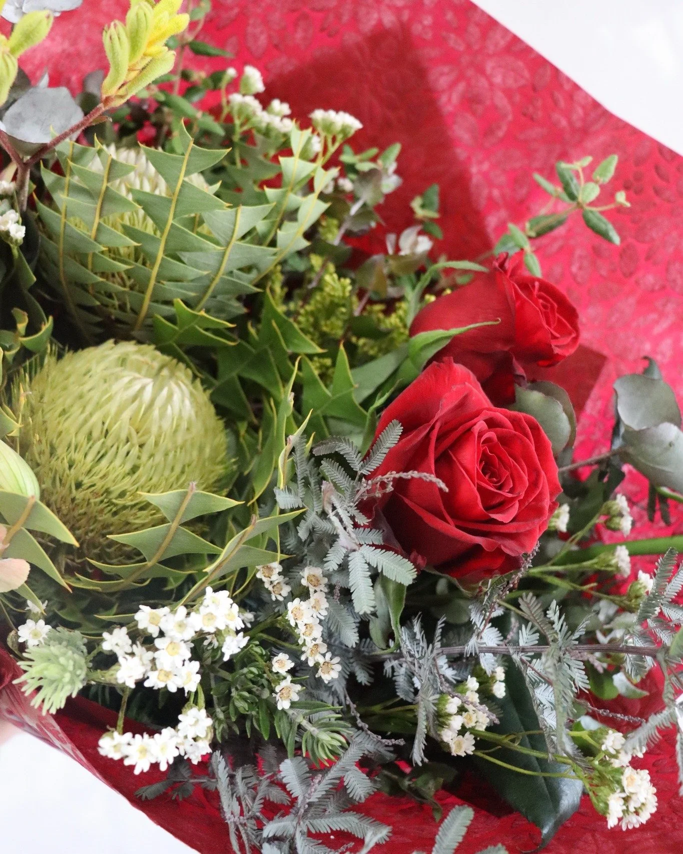 🌹 Valentine's Day Collection 🌹

Our 'Native Red Romance' Bouquet is the perfect Valentine's Day gift for all the Native flower lovers out there!

Bold, textural, and unmistakably Australian, this bouquet brings together the wild beauty of locally g