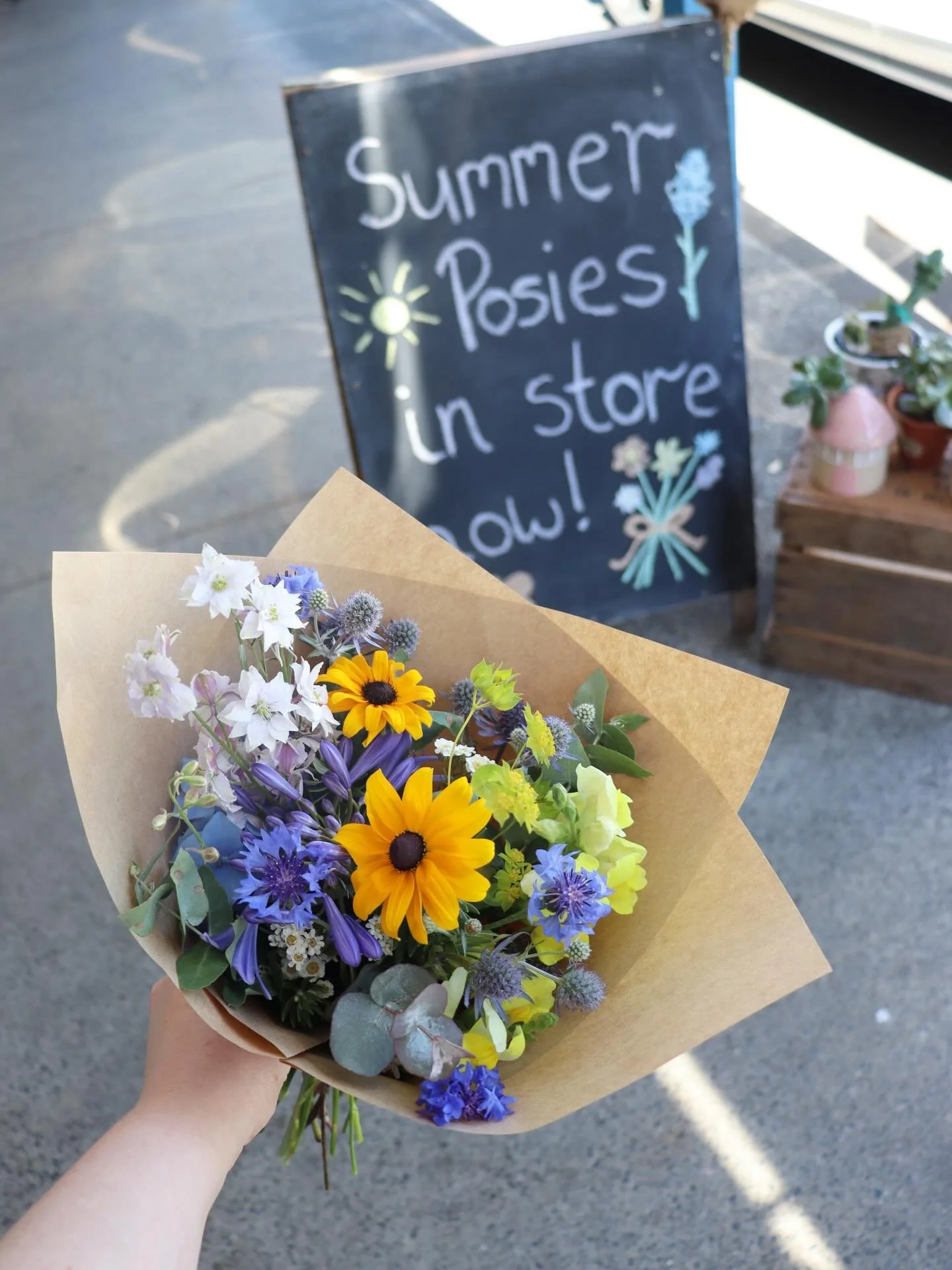 We still have beautiful, locally grown Summer Posie&rsquo;s in store! 🌼

These cuties are full of gorgeous seasonal blooms from our local grower, handpicked right here in the Hills 🌿

They are the perfect gift, treat for yourself or pop of colour f