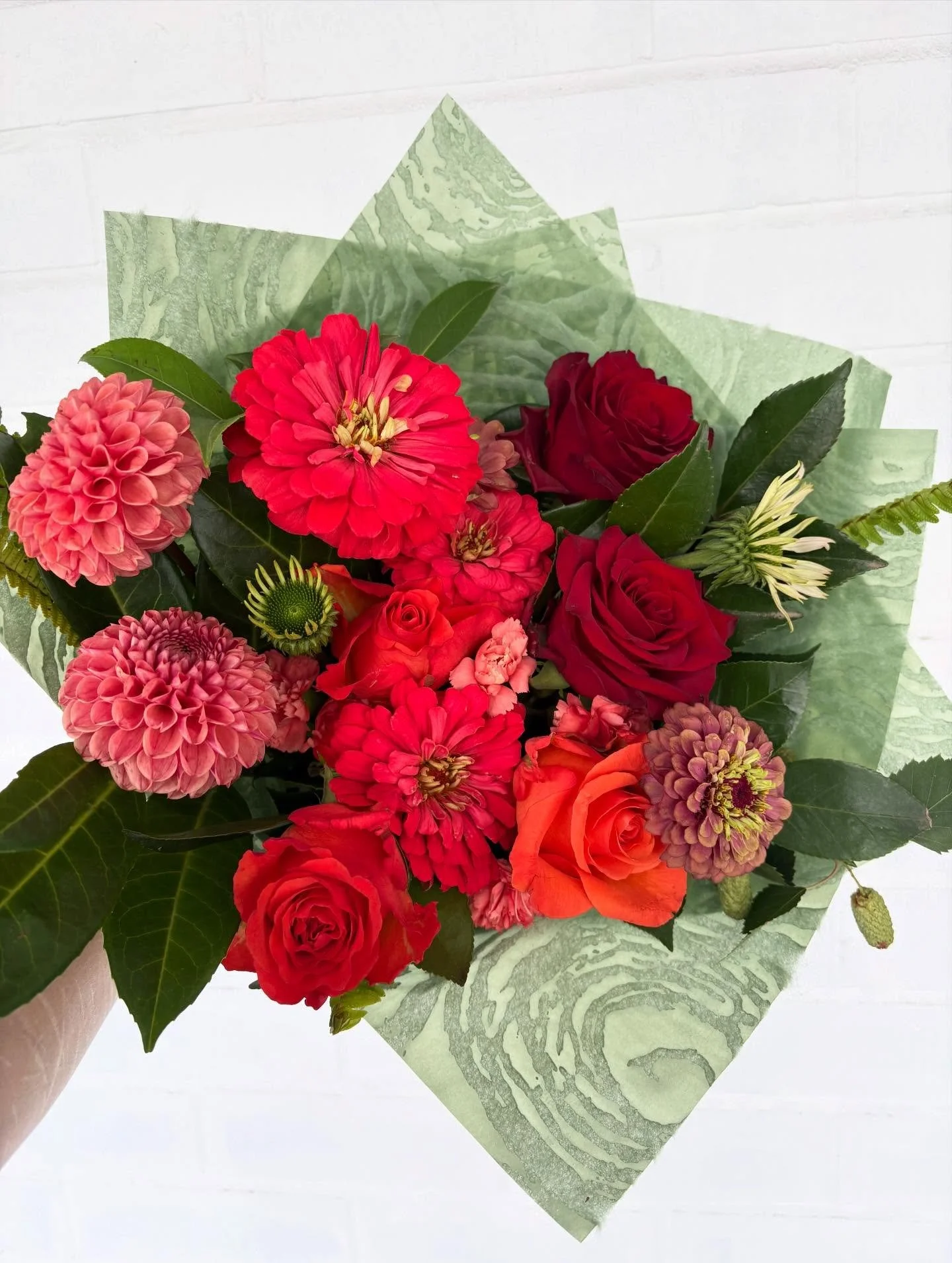 Gorgeous locally grown Dahlias, Zinnias &amp; Roses 🌹🌸🧡

In need of flowers this week? Want to let someone know you are thinking of them?

Visit us online, in store or call 97543784 to order some beautiful locally grown flowers today! 🌻

#florist