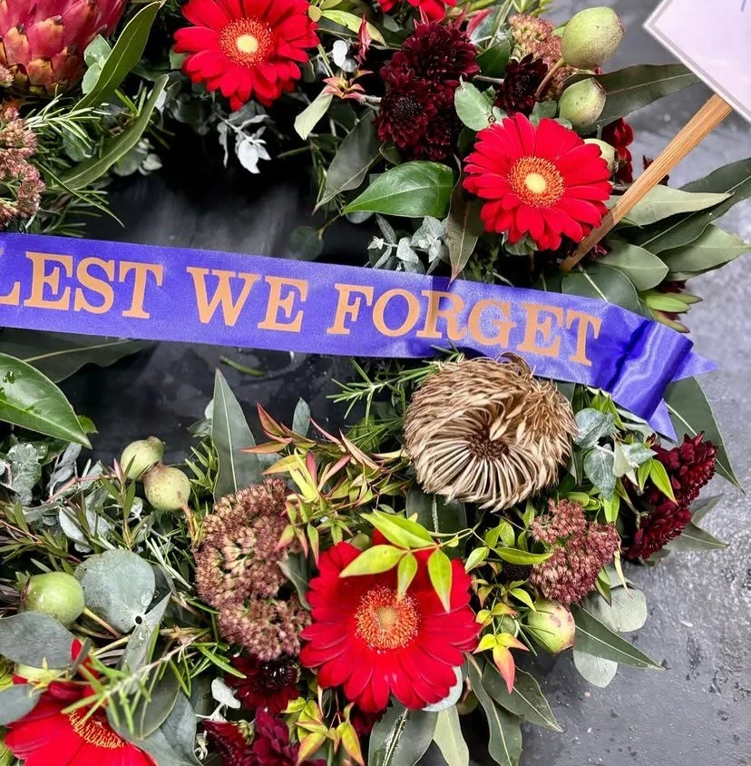 Order your ANZAC Day wreath today!

ANZAC Day is next Saturday 25th April and we are now taking orders for wreaths 🌿

Give us a call on 97543784 or email info@rhodafloraldesign.com.au to order your ANZAC Day wreath&hellip;

#anzacday #leastweforget?
