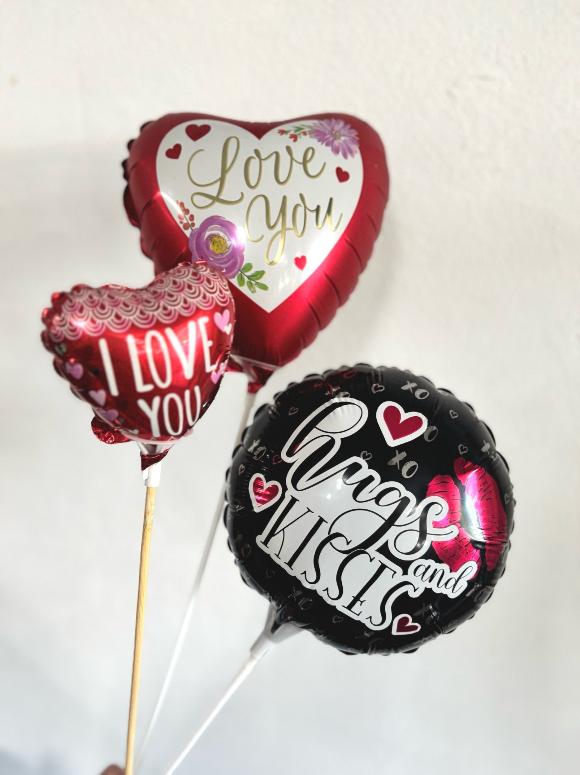 I love you balloons