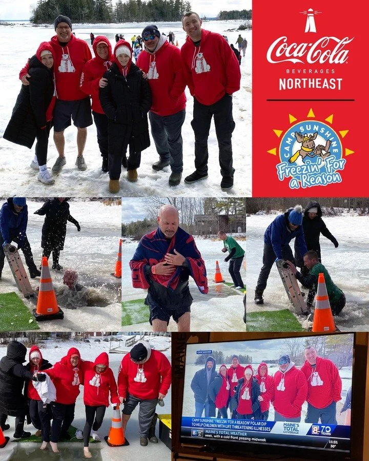 On March 8th, a group from our South Portland, ME Sales Center participated in the &lsquo;Freezin&rsquo; For A Reason&rsquo; Polar Dip at Sebago Lake benefiting Camp Sunshine. In addition to raising funds for the non-profit organization, 2 members of