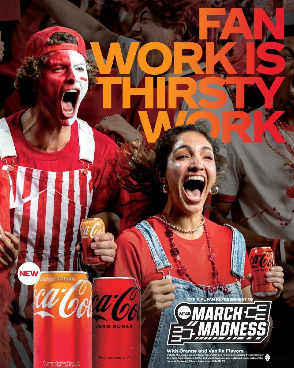 Unleash the excitement of March Madness with Coca-Cola Zero Sugar &ndash; the Official Fan Refreshment of March Madness 🏀