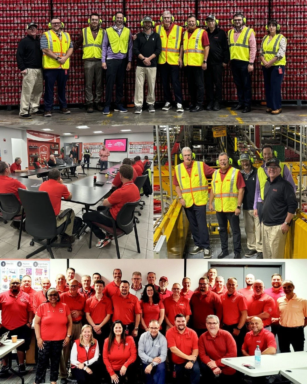 Coke Northeast President Mark Francoeur wrapped up his annual business reviews with visits to our Londonderry, NH Production Center, Burlington, VT Sales Center, and Albany, NY Sales Center. He has enjoyed connecting with everyone and is consistently
