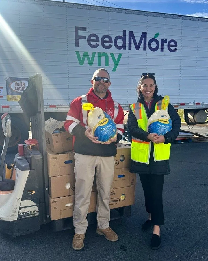We&rsquo;re grateful for the opportunity to give back! Our Buffalo, NY Sales Center donated an assortment of beverages and 27 turkeys to FeedMore WNY ahead of the Thanksgiving holiday to support our neighbors experiencing food insecurity. 

@feedmore