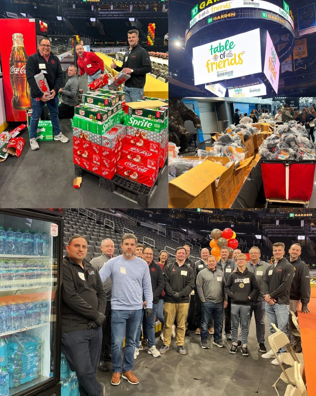 Representatives from our Boston Sales Center participated in the 29th annual Table of Friends event at TD Garden, where they helped prepare care packages and supported a Thanksgiving meal for the roughly 1,000 homeless guests in attendance. Thank you